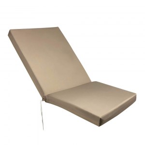 tesias-1561-1561-01 ΣΤΡΩΜΑ SEZLONG ΠΑΡΑΛΙΑΣ 124X60X6CM ΜΠΕΖ-TESIAS GROUP