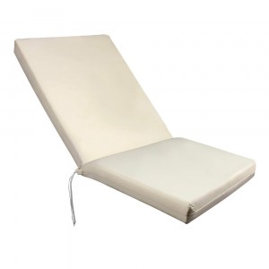 tesias-1562-1562-01 ΣΤΡΩΜΑ SEZLONG ΠΑΡΑΛΙΑΣ 124X60X6CM ΕΚΡΟΥ-TESIAS GROUP