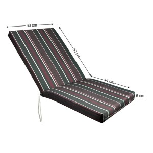 tesias-1566-1566-00 ΣΤΡΩΜΑ SEZLONG ΠΑΡΑΛΙΑΣ 124X60X6CM ΡΙΓΕ ΠΡΑΣΙΝΟ ΜΠΟΡΝΤΟ-TESIAS GROUP