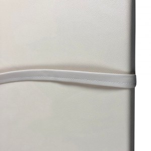 tesias-1672-derma-zaxari-02 ΣΤΡΩΜΑ ΞΑΠΛΩΣΤΡΑΣ 195X60X6CM ΔΕΡΜΑΤΙΝΗ - ΖΑΧΑΡΙ-TESIAS WOODEN PRODUCTS