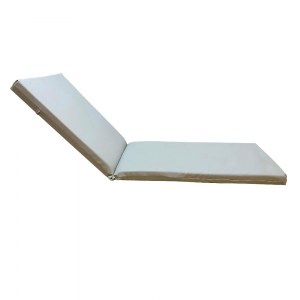 tesias-1676-1676-01 ΣΤΡΩΜΑ ΞΑΠΛΩΣΤΡΑΣ 195X60X6CM ΔΕΡΜΑΤΙΝΗ - ΓΚΡΙ-TESIAS GROUP
