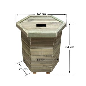 tesias-1854-1854-00-xilinos-kados-aporimaton-gia-paralia ΞΥΛΙΝΟΣ ΚΑΔΟΣ ΑΠΟΡΡΙΜΜΑΤΩΝ ΕΞΑΓΩΝΟΣ | ΚΛΕΙΣΤΕΣ ΓΩΝΙΕΣ | Δ52X64CM - 110LT-TESIAS GROUP