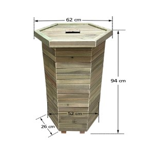 tesias-1855-1855-00-xilinos-kados-aporimaton-gia-paralia ΞΥΛΙΝΟΣ ΚΑΔΟΣ ΑΠΟΡΡΙΜΜΑΤΩΝ ΕΞΑΓΩΝΟΣ | ΚΛΕΙΣΤΕΣ ΓΩΝΙΕΣ | Δ52X94CM - 170LT-TESIAS GROUP