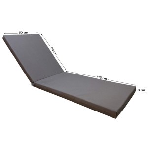 tesias-2683-2683 ΣΤΡΩΜΑ ΞΑΠΛΩΣΤΡΑΣ 195X60X8CM ΓΚΡΙ ΔΙΑΤΡΗΤΟ ΠΑΝΙ-TESIAS GROUP
