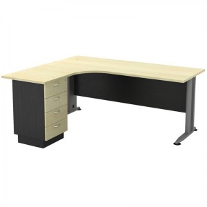 woo-115903 SUPERIOR COMPACT ΑΡΙΣΤ.ΓΩΝΙΑ DARK GREY/BEECH