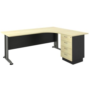 woo-115904 SUPERIOR COMPACT ΔΕΞΙΑ ΓΩΝΙΑ ΑΠΟΧΡΩΣΗ DARK GREY - BEECH