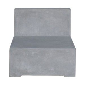 woo-120271 CONCRETE ΚΑΡΕΚΛΑ ΣΑΛΟΝΙΟΥ CEMENT GREY