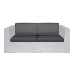 woo-120272 CONCRETE SET ΜΑΞΙΛΑΡΙΑ ΚΑΝΑΠΕ ΓΚΡΙ ΥΦΑΣΜΑ WATER REPELLENT 4 TΕΜΑΧΙΑ