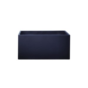 woo-122278 FLOWER POT-12 ΑΠΟΧΡΩΣΗ DARK GREY