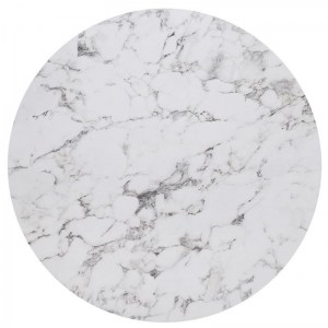 woo-124520 HPL (HIGH PRESSURE LAMINATED) ΕΠΙΦΑΝΕΙΑ ΤΡΑΠΕΖΙΟΥ ΑΠΟΧΡΩΣΗ MARBLE, ΕΞΩΤΕΡΙΚΟΥ ΧΩΡΟΥ