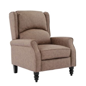 woo-125155 SIMPLE RELAX ΠΟΛΥΘΡΟΝΑ ΜΠΕΡΖΕΡΑ ΣΑΛΟΝΙΟΥ, ΚΑΘΙΣΤΙΚΟΥ, ΥΦΑΣΜΑ ΑΠΟΧΡΩΣΗ ANTIQUE ΚΑΦΕ