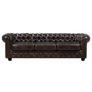 woo-125162 CHESTERFIELD 689 ΚΑΝΑΠΕΣ 4ΘΕΣΙΟΣ ΣΑΛΟΝΙΟΥ ΚΑΘΙΣΤΙΚΟΥ, ΔΕΡΜΑ ΑΠΟΧΡΩΣΗ ΚΑΦΕ