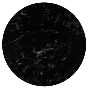 woo-125173 HPL (HIGH PRESSURE LAMINATED) ΕΠΙΦΑΝΕΙΑ ΤΡΑΠΕΖΙΟΥ ΑΠΟΧΡΩΣΗ BLACK MARBLE, ΕΞΩΤΕΡΙΚΟΥ ΧΩΡΟΥ