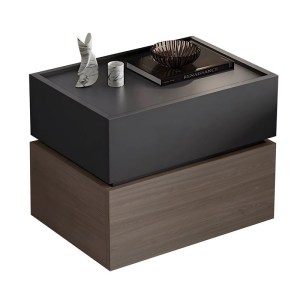 woo-125271 VANITY ΚΟΜΟΔΙΝΟ, ΑΠΟΧΡΩΣΕΩΝ SONOMA OAK & GREY, ΜΕ ΑΠΟΣΠΩΜΕΝΑ ΧΡΩΜΑΤΙΚΑ ΜΕΡΗ