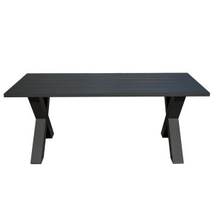 woo-125305 ALLEY ΤΡΑΠΕΖΙ DINING ΚΗΠΟΥ-ΒΕΡΑΝΤΑΣ ALU ΑΝΘΡΑΚΙ
