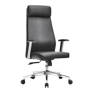 woo-125904 BF8800 ΠΟΛΥΘΡΟΝΑ ΓΡΑΦΕΙΟΥ ΔΙΕΥΘΥΝΤΗ, PU ΜΑΥΡΟ, ΒΑΣΗ &