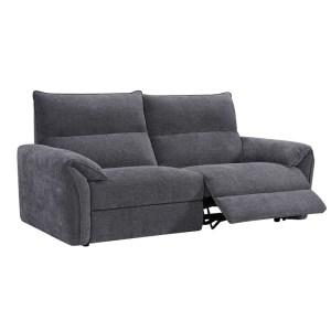 woo-126367 DALLAS RELAX ΚΑΝΑΠΕΣ 3-ΘΕΣΙΟΣ ΣΑΛΟΝΙΟΥ - ΚΑΘΙΣΤΙΚΟΥ, ΥΦΑΣΜΑ ΓΚΡΙ