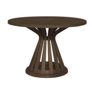 woo-126506 FABIO ΤΡΑΠΕΖΙ ΡΟΤΟΝΤΑ ΤΡΑΠΕΖΑΡΙΑΣ, MDF ΑΠΟΧΡΩΣΗ ΚΑΡΥΔΙ