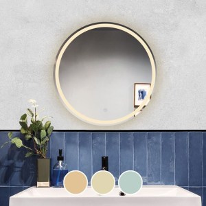 woo-126525 LED-2 ΚΑΘΡΕΠΤΗΣ ΤΟΙΧΟΥ - ΦΩΤΙΖΟΜΕΝΟΣ - ΑΦΗΣ, ΜΕ 3 ΕΠΙΛΟΓΕΣ ΕΝΑΛΛΑΓΗΣ ΧΡΩΜΑΤΩΝ