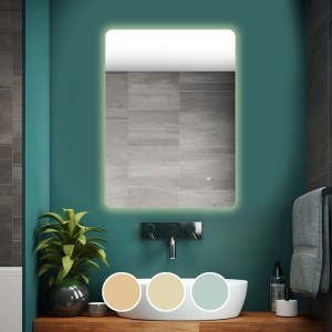 woo-126532 LED-5 ΚΑΘΡΕΠΤΗΣ ΤΟΙΧΟΥ - ΦΩΤΙΖΟΜΕΝΟΣ - ΑΦΗΣ, ΜΕ 3 ΕΠΙΛΟΓΕΣ ΕΝΑΛΛΑΓΗΣ ΧΡΩΜΑΤΩΝ