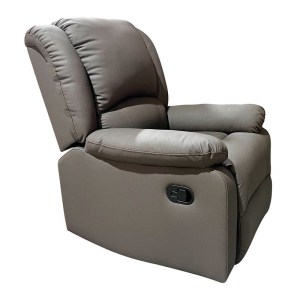 woo-126800 EVA ΠΟΛΥΘΡΟΝΑ RELAX ΣΑΛΟΝΙΟΥ - ΚΑΘΙΣΤΙΚΟΥ, PU ΚΑΦΕ