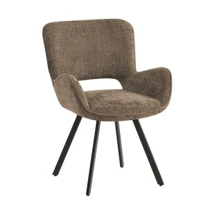 woo-126992 VETA ΠΟΛΥΘΡΟΝΑ ΠΕΡΙΣΤΡΕΦΟΜΕΝΗ, ΜΕΤΑΛΛΟ ΒΑΦΗ ΜΑΥΡΟ, ΥΦΑΣΜΑ ΚΑΦΕ