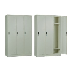 woo-24426 LOCKER 3 ΘΕΣΕΩΝ ΕΡΜΑΡΙΟ - ΑΝΑ ΘΕΣΗ: 3 ΡΑΦΙΑ, ΘΕΣΕΙΣ ΓΙΑ ΚΡΕΜΑΣΤΡΕΣ, ΜΕΤΑΛΛΟ ΒΑΦΗ ΑΣΠΡΟ
