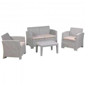 woo-26361_e-00018588-huge SAVANNA SET ΣΑΛΟΝΙ ΚΗΠΟΥ ΒΕΡΑΝΤΑΣ K/D, PP-UV SAND GREY ΜΑΞΙΛΑΡΙΑ ΜΠΕΖ