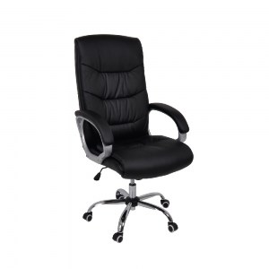woo-28153_e-00019126-huge BF6400 ΠΟΛΥΘΡΟΝΑ ΔΙΕΥΘΥΝΤΗ ΜΕΤΑΛΛΟ ΧΡΩΜΙΟ, PU ΜΑΥΡΟ