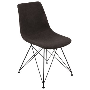 woo-28875 PANTON ΚΑΡΕΚΛΑ ΜΕΤΑΛΛΟ ΒΑΦΗ ΜΑΥΡΗ, PU VINTAGE BLACK