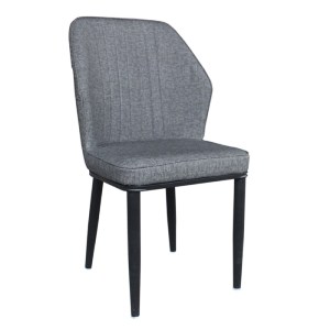 woo-31601_e-00020495-huge DELUX ΚΑΡΕΚΛΑ ΜΕΤΑΛΛΟ ΒΑΦΗ ΜΑΥΡΟ, LINEN PU ΑΝΘΡΑΚΙ