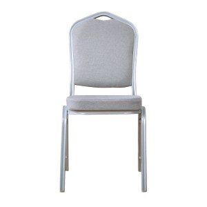 woo-31717 HILTON ΚΑΡΕΚΛΑ ΜΕΤΑΛΛΟ ΒΑΦΗ SILVER, ΥΦΑΣΜΑ ΓΚΡΙ
