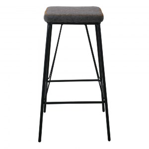 woo-32616_e-00020302_1-huge PANTON ΣΚΑΜΠΟ BAR, ΜΕΤΑΛΛΟ ΒΑΦΗ ΜΑΥΡΟ, PU ΑΠΟΧΡΩΣΗ VINTAGE GREY
