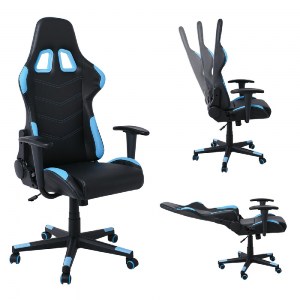 woo-34124_e-00021417-huge BF9150 GAMING ΠΟΛΥΘΡΟΝΑ ΓΡΑΦΕΙΟΥ, ΑΝΑΚΛΙΣΗ ΠΛΑΤΗΣ ΕΩΣ 90°, PU ΜΑΥΡΟ - ΜΠΛΕ