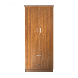 woo-35682_e-00021903-huge CLOSET ΝΤΟΥΛΑΠΑ ΔΙΦΥΛΛΗ, ΡΑΦΙ, ΘΕΣΕΙΣ ΓΙΑ ΚΡΕΜΑΣΤΡΕΣ, 2 ΣΥΡΤΑΡΙΑ, ΑΠΟΧΡΩΣΗ ΚΑΡΥΔΙ