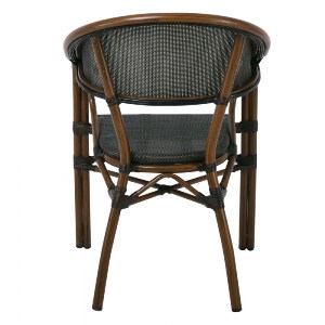 woo-36380_e-00021479_2-huge VEGERA ΠΟΛΥΘΡΟΝΑ DINING ΑΛΟΥΜΙΝΙΟ ΒΑΦΗ ΚΑΡΥΔΙ TEXTILENE ΜΑΥΡΟ