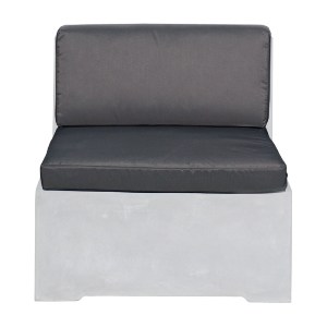 woo-36437 CONCRETE SET ΜΑΞΙΛΑΡΙΑ ΚΑΡΕΚΛΑΣ, ΓΚΡΙ ΥΦΑΣΜΑ WATER REPELLENT - 2 TΕΜΑΧΙΑ