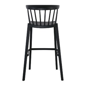 woo-36862 WEST ΣΚΑΜΠΟ BAR ΜΕ ΠΛΑΤΗ, PP-UV ΜΑΥΡΟ