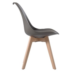 woo-37309 MARTIN ΚΑΡΕΚΛΑ ΤΡΑΠΕΖΑΡΙΑΣ METAL CROSS ΞΥΛΟ, PP SAND BEIGE, ΑΜΟΝΤΑΡΙΣΤΗ ΤΑΠΕΤΣΑΡΙΑ