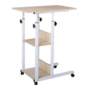 woo-37572_e-00022671-huge LIFT ΒΟΗΘΗΤΙΚΟ ΤΡΑΠΕΖΑΚΙ ΜΕΤΑΛΛΟ ΒΑΦΗ ΑΣΠΡΟ, MELAMINE ΑΠΟΧΡΩΣΗ MAPLE