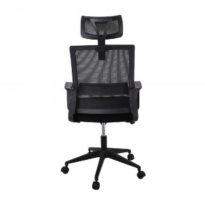 woo-37803 BF2020 ΠΟΛΥΘΡΟΝΑ ΓΡΑΦΕΙΟΥ ΔΙΕΥΘΥΝΤΗ MESH ΜΑΥΡΟ