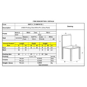 woo-38201_e-00019122_9-huge LINDA ΚΑΡΕΚΛΑ ΠΤΥΣΣΟΜΕΝΗ ΒΑΦΗ ΓΚΡΙ, PVC ΑΣΠΡΟ