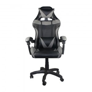 woo-38910_e-00023036_1-huge BF7850 GAMING ΠΟΛΥΘΡΟΝΑ ΓΡΑΦΕΙΟΥ ΔΙΕΥΘΥΝΤΗ PU ΜΑΥΡΟ - ΓΚΡΙ