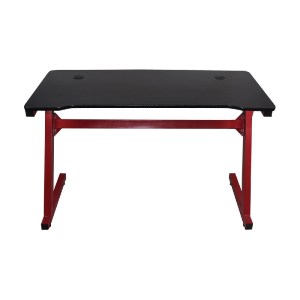 woo-39432 GAMING ΓΡΑΦΕΙΟ 120X60CM Τ.CARBON ΜΕΤΑΛΛΟ ΒΑΦΗ ΚΟΚΚΙΝΟ