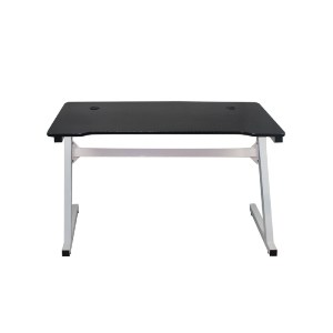 woo-39436 GAMING ΓΡΑΦΕΙΟ 120X60CM Τ.CARBON ΜΕΤΑΛΛΟ ΒΑΦΗ ΑΣΠΡΟ