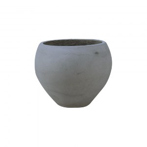 woo-39599_e-00023202-huge FLOWER POT-5 CEMENT GREY Φ32X26CM