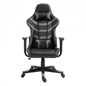 woo-40547_e-00023340_2-huge BF9050 GAMING ΠΟΛΥΘΡΟΝΑ ΓΡΑΦΕΙΟΥ, ΑΝΑΚΛΙΣΗ ΠΛΑΤΗΣ ΕΩΣ 90°, PU ΜΑΥΡΟ - ΓΚΡΙ