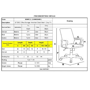 woo-41118_e-00023400_9-huge BF2500 ΠΟΛΥΘΡΟΝΑ ΓΡΑΦΕΙΟΥ ΔΙΕΥΘΥΝΤΗ MESH ΜΑΥΡΟ - PU ΓΚΡΙ