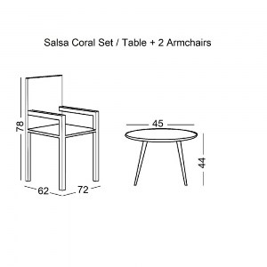 woo-41530_e-00021998_9-huge SALSA CORAL COFFEE SET ΚΗΠΟΥ ΜΕΤΑΛΛΟ ΜΑΥΡΟ - ΓΥΑΛΙ - WICKER ΦΥΣΙΚΟ: ΤΡΑΠΕΖΑΚΙ+2 ΠΟΛΥΘΡΟΝΕΣ