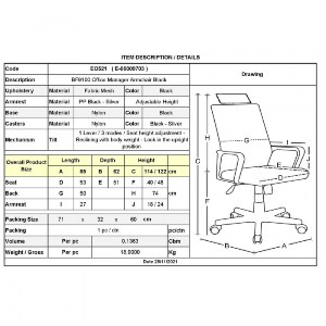 woo-41848_e-00009703_9-huge BF9100 ΠΟΛΥΘΡΟΝΑ ΓΡΑΦΕΙΟΥ ΔΙΕΥΘΥΝΤΗ, MESH ΜΑΥΡΟ, ΜΠΡΑΤΣΑ UP-DOWN